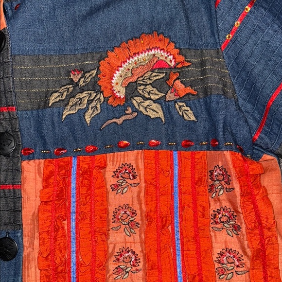 Colorful Patchwork Jacket - Picture 3 of 13